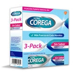 Corega Ultra Crema Adhesiva para Prótesis 3 pzas de 40g 