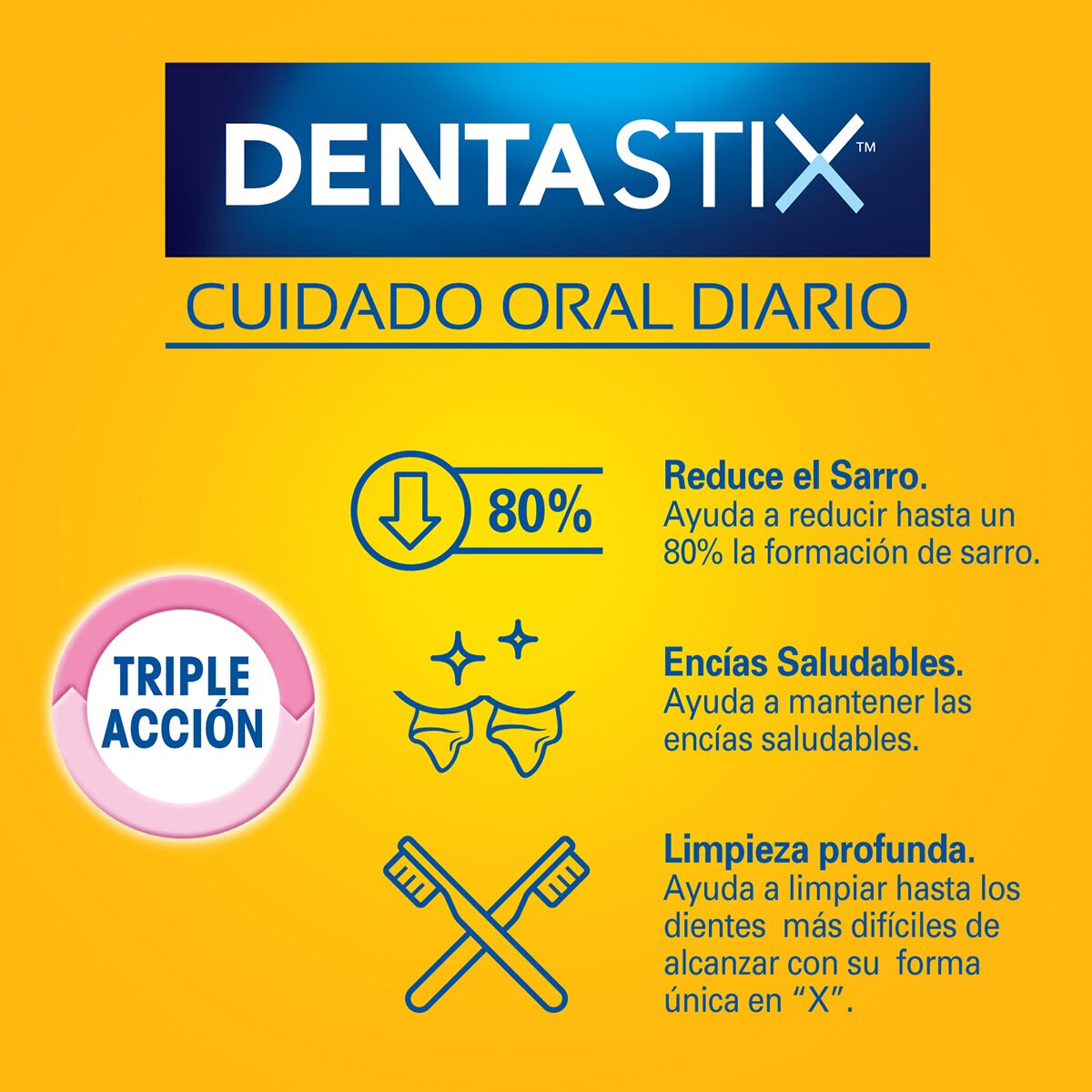 Pedigree Dentastix Cuidado Oral Diario 30 pzas