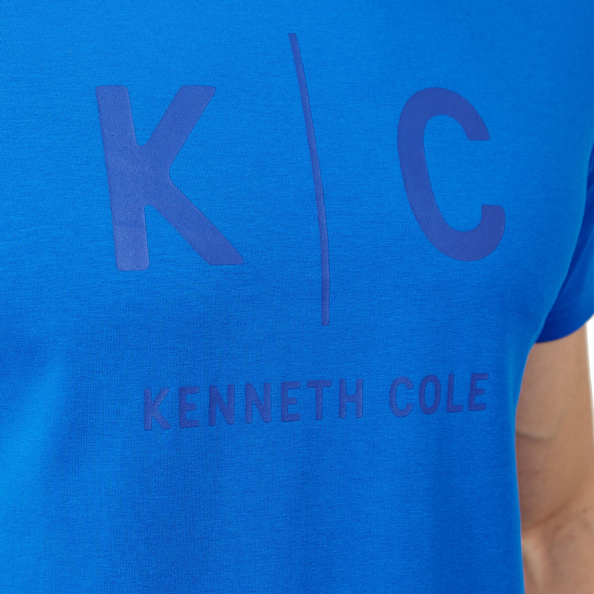 Kenneth Cole Playera para Caballero Azul Mediana