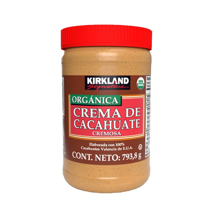 Kirkland Signature Crema de Cacahuate Orgánica 2 pzas de 793.8 g