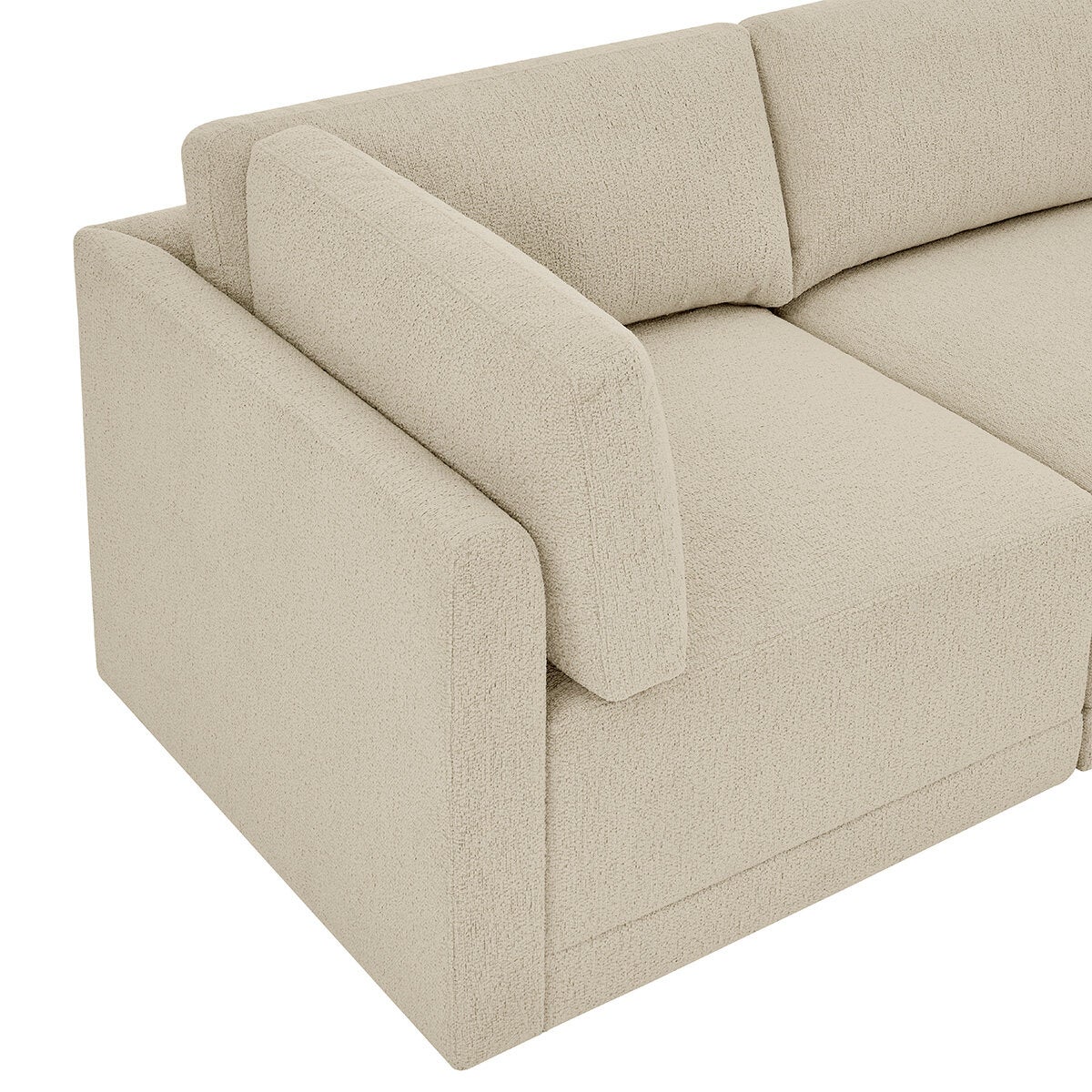 Thomasville, Fallon, Seccional Modular de Tela de 6 piezas con Otomano Thomasville, Fallon, Seccional Modular de Tela de 6 piezas con Otomano