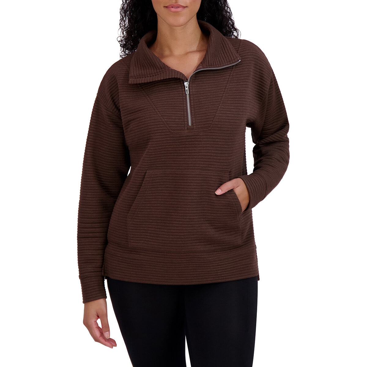 Kirkland Signature Sudadera para Dama Café Grande
