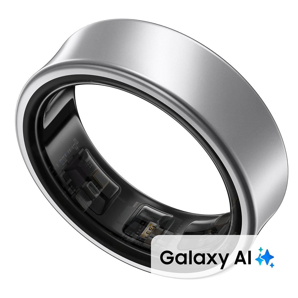 Samsung Galaxy Smart Ring Plata Titanio - Talla 8
