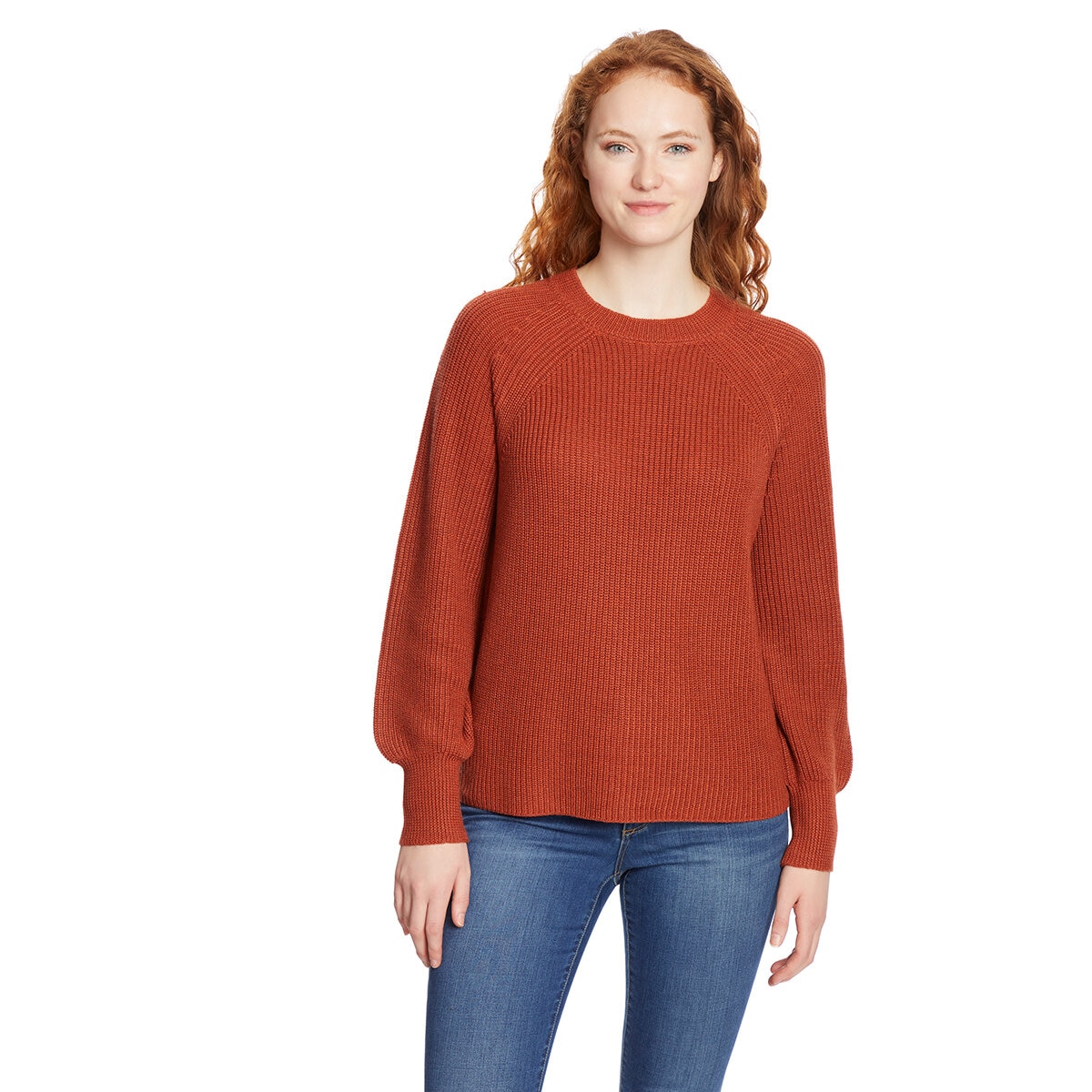 Jessica Simpson Suéter para Dama Naranja Extra Chica Co...