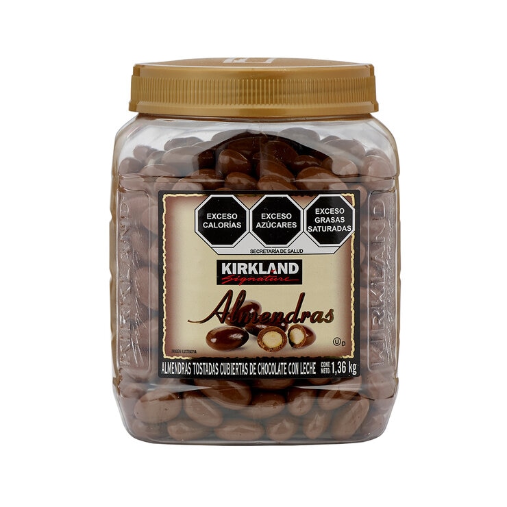 Kirkland Signature Almendras Cubiertas de Chocolate 1.36 kg