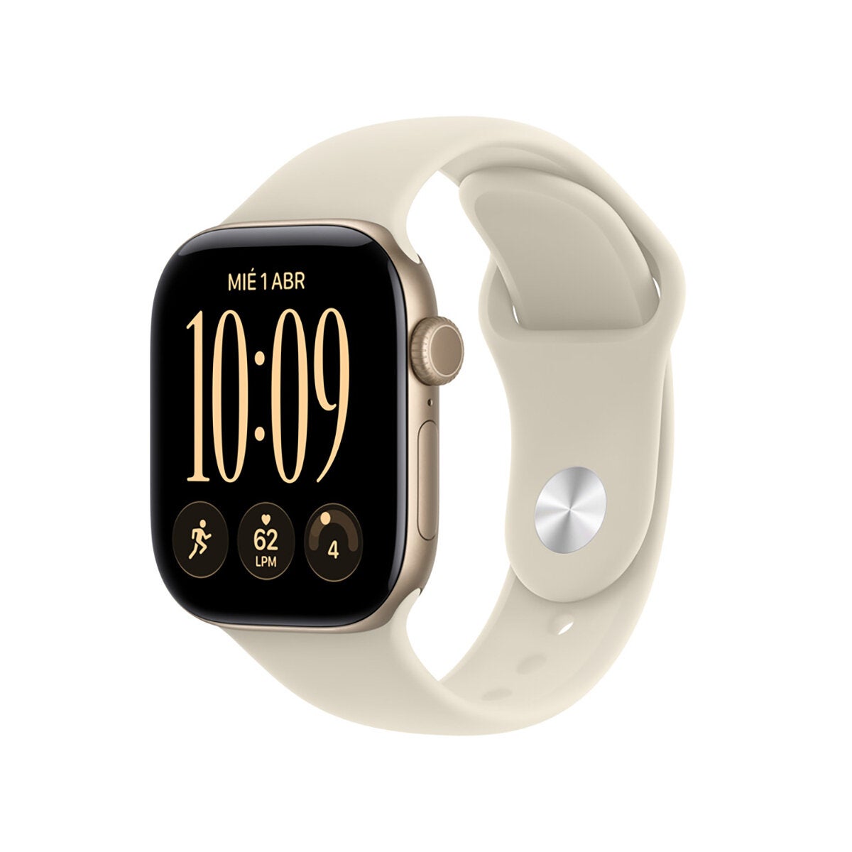 Apple Watch Series 12 (GPS + Celular) 42mm Aluminio Oro Claro + Correa Deportiva Arena - Talla S/M Apple Watch Series 12 (GPS + Celular) 42mm Aluminio Oro Claro + Correa Deportiva Arena - Talla S/M