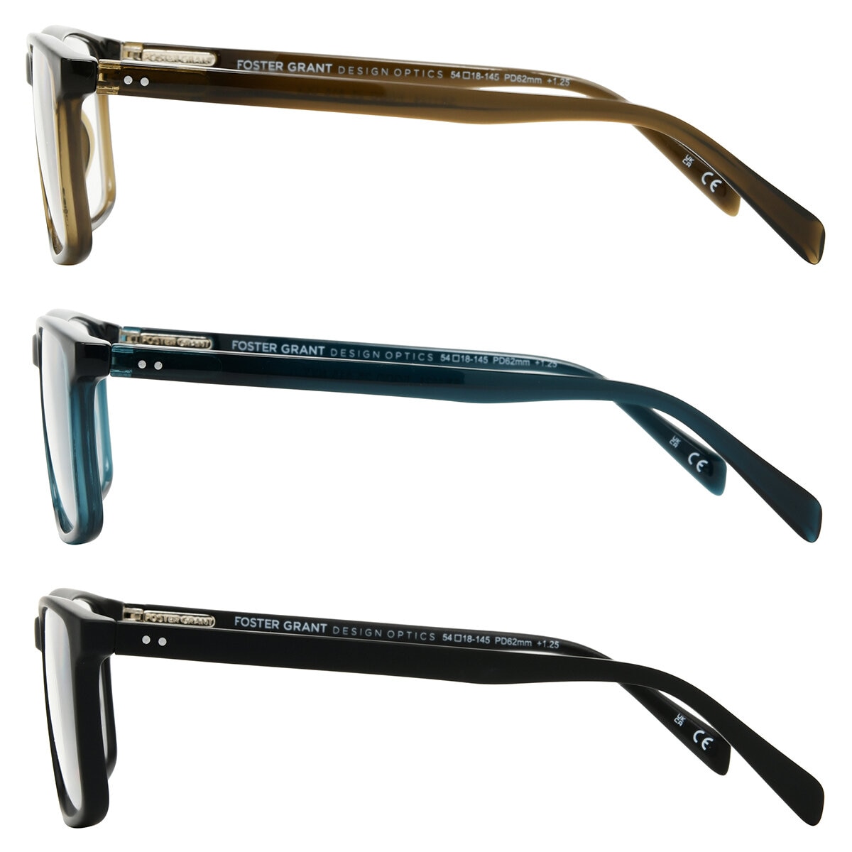 Foster Grant, Lentes de lectura, Dioptría +1.50 para Caballero