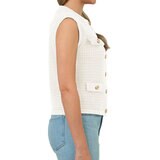 BLANKNYC Chaleco punto para Dama Crema Chica