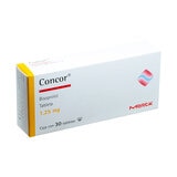 Concor 1.25 mg 30 Tabletas