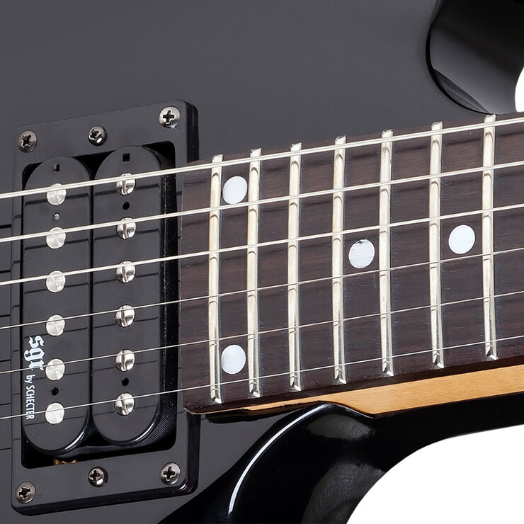SGR By Schecter Guitarra Eléctrica C-1 FR Negro SGR By Schecter Guitarra Eléctrica C-1 FR Negro