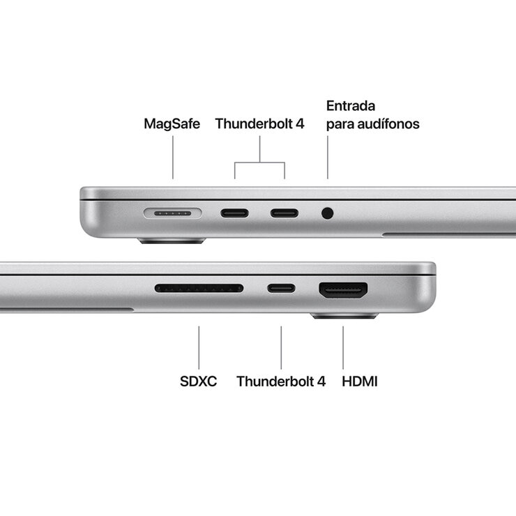 Apple MacBook Pro 14" M5 16GB 1TB SSD Plata