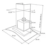 Teka Campana de pared 70 cm