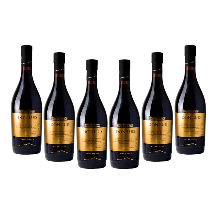 Don Luis Concordia Vino Tinto 6/750 ml Don Luis Concordia Vino Tinto 6/750 ml