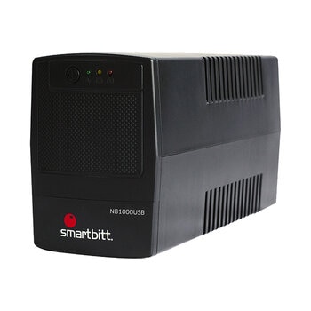 Smartbitt, No Break Regulador y Supresor de Picos NB1000USB