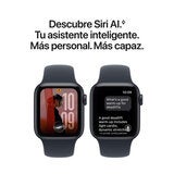 Apple Watch SE 3 (GPS) 40mm Aluminio Blanco Estelar + Correa Deportiva Arena - Talla S/M