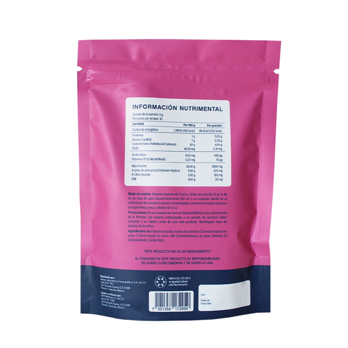 Femsitol Duo Pack Myo&D-Chiro Inositol, Ácido Fólico y D3 Polvo 150 g c/u Femsitol Duo Pack Myo&D-Chiro Inositol, Ácido Fólico y D3 Polvo 150 g c/u