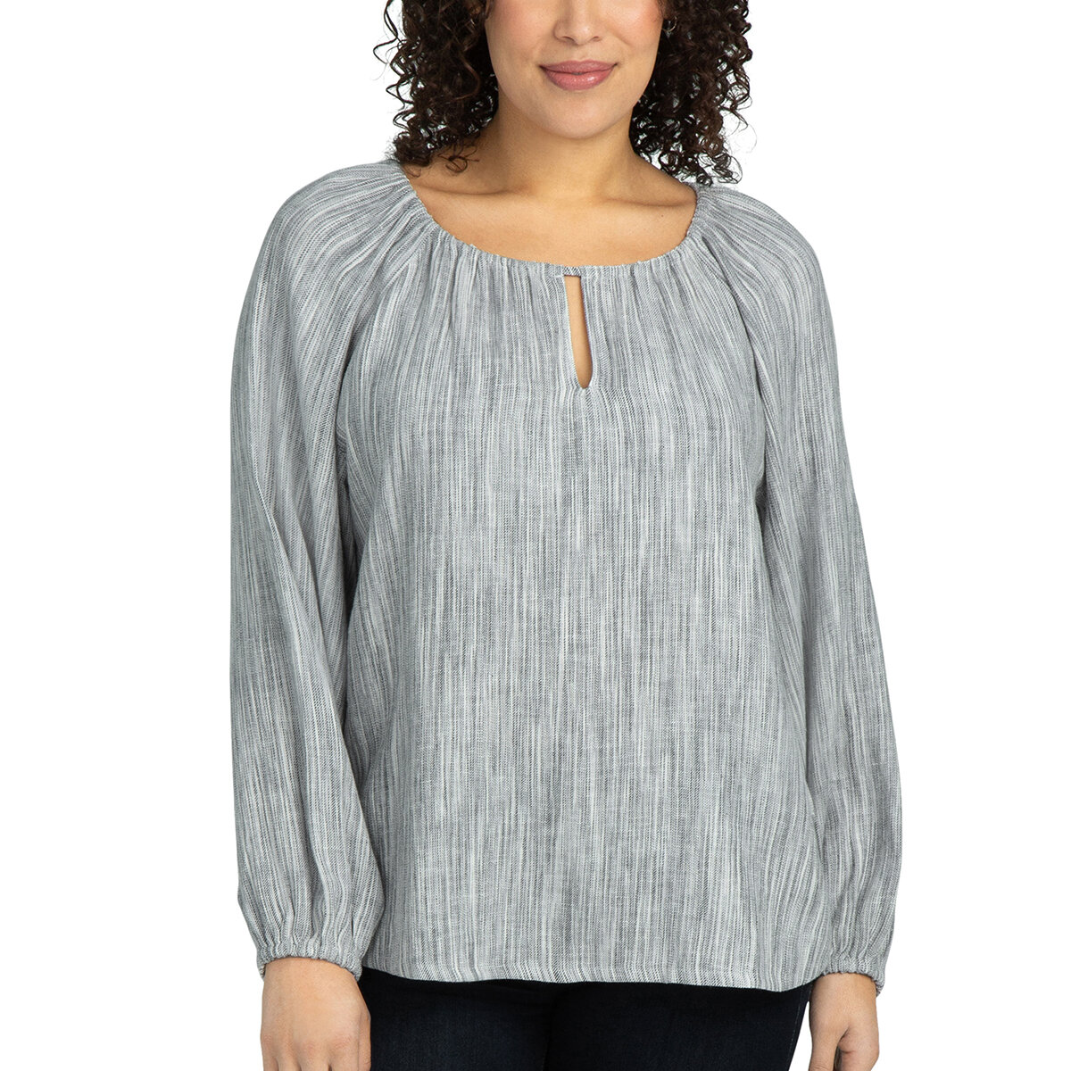 Boston Traders Blusa para Dama Negro Chica