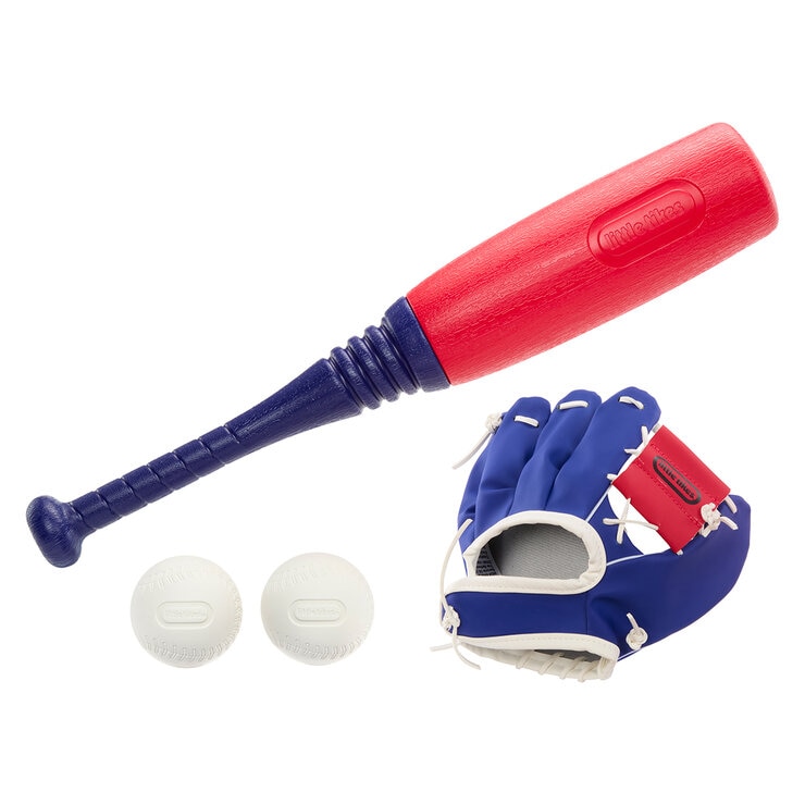 Litlle Tikes, Set deportivo Triple: Béisbol, Tenis y Fútbol Bandera