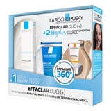 Kit Effaclar Duo 40ml +Gel Limpiador 50ml + Anthelios Uvmune 400 3ml