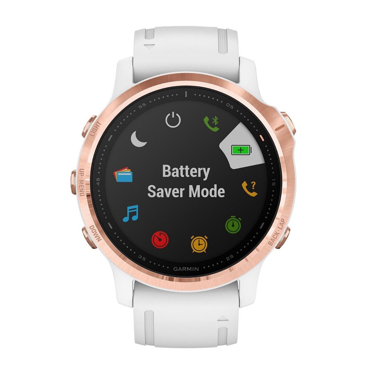 Garmin Smartwatch Fenix 6S Pro 42MM Con GPS Color Rose Gold/Blanco