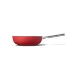 Smeg Wok 30cm rojo