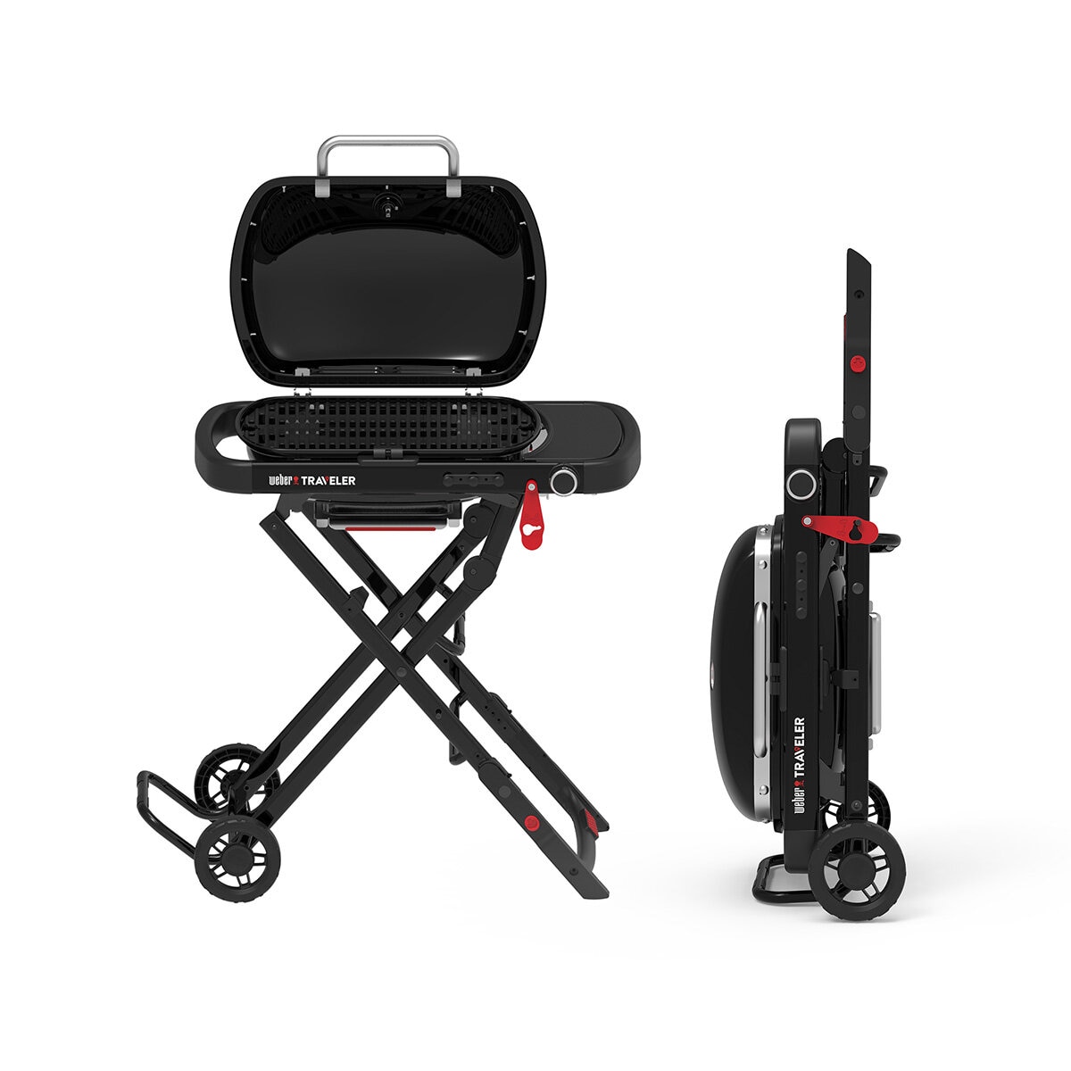 Weber, Traveler Compact Asador de Gas + Accesorios + Grill Academy Weber, Traveler Compact Asador de Gas + Accesorios + Grill Academy