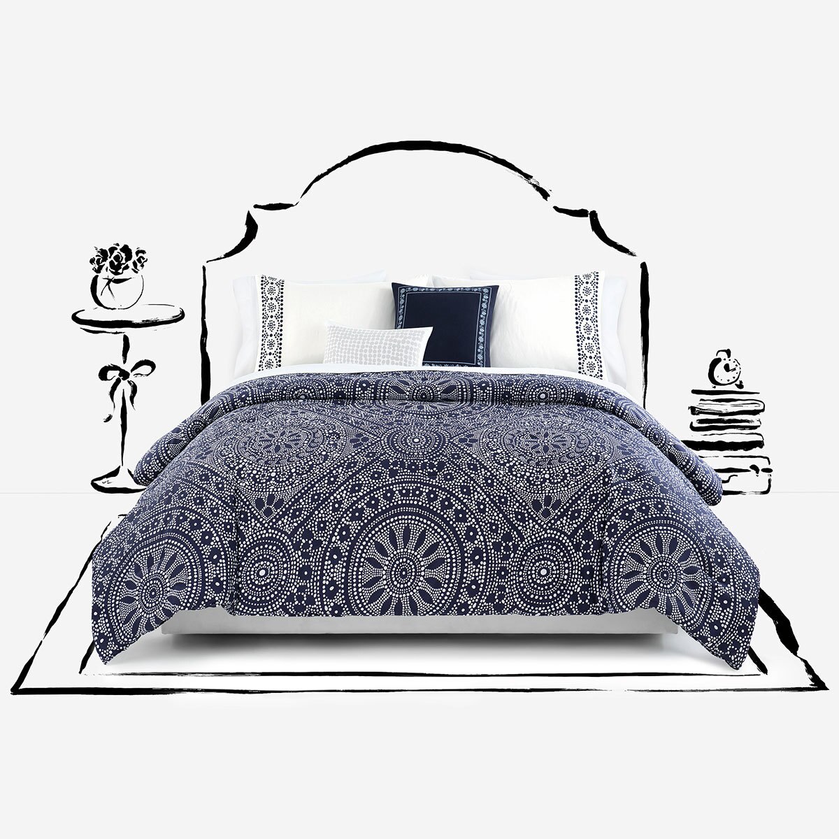 Kate Spade, juego de edredón tamaño Queen, 5 piezas, (varios modelos