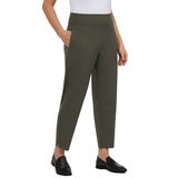 Kirkland Signature Pantalones para Dama verde mediana