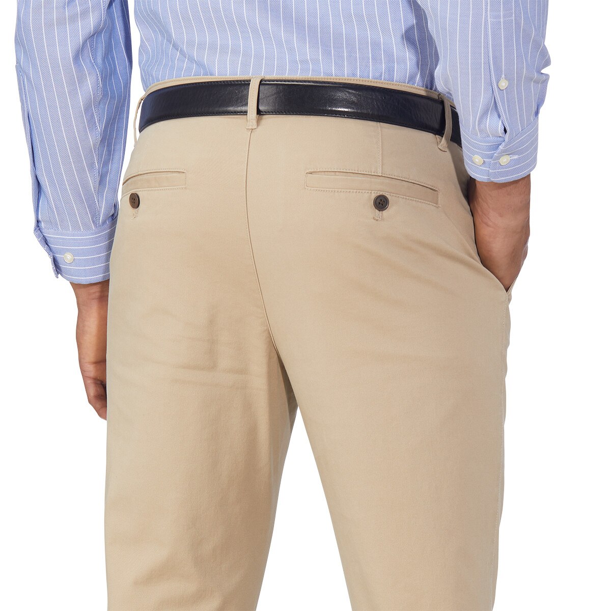 English Laundry, Pantalón para Caballero, Khaki, 34 x 30 Costco México