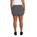 Avalanche Shorts Deportivos para Dama Gris Extra Grande