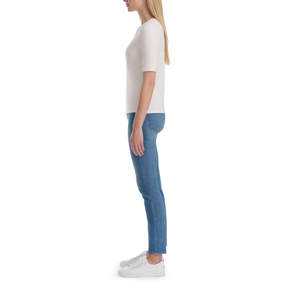 Splendid Playera para Dama Blanco Chica