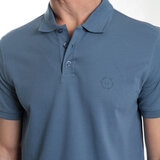 Kenneth Cole Polo para Caballero Azul Mediana
