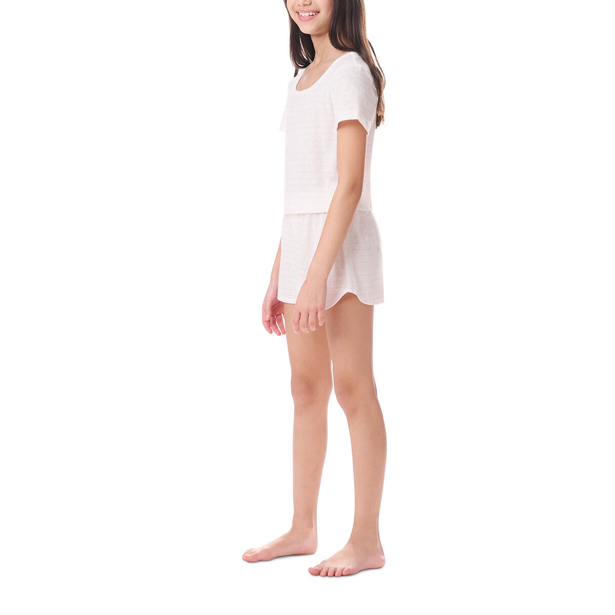 Splendid Pijama 4 piezas para Niñas Rosa 5 / 6 Años