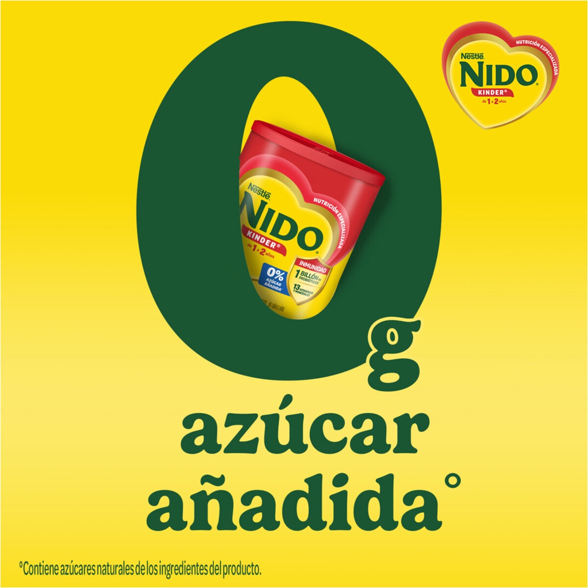 Nido Kinder, Leche en Polvo 2.5 kg