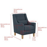 True Innovations, Sillón Decorativo de Tela