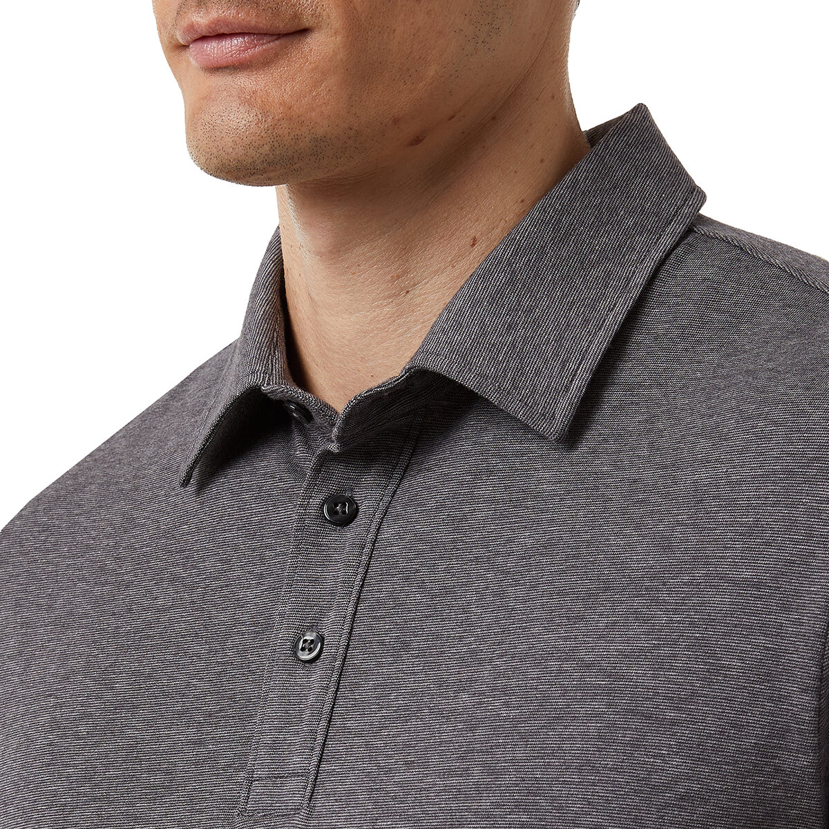 32 Degrees Cool Polo para Caballero Gris Chica