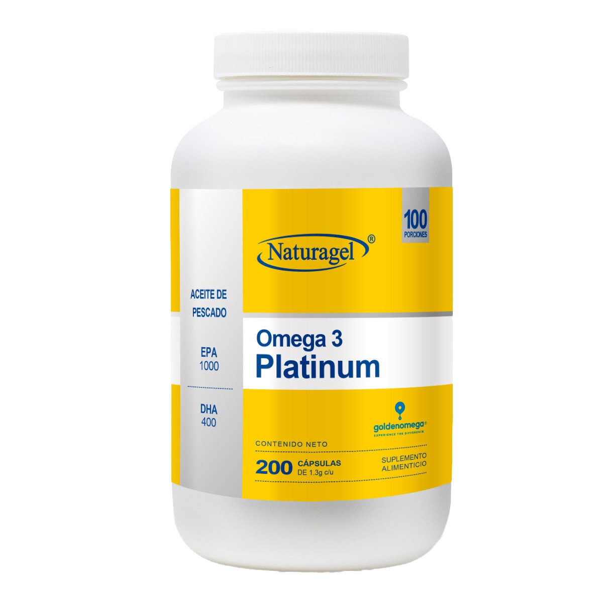 Naturagel Omega 3 Platinum 200 cápsulas