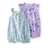 Carter's Pañalero 2 Piezas para Bebés Morado 24 Meses