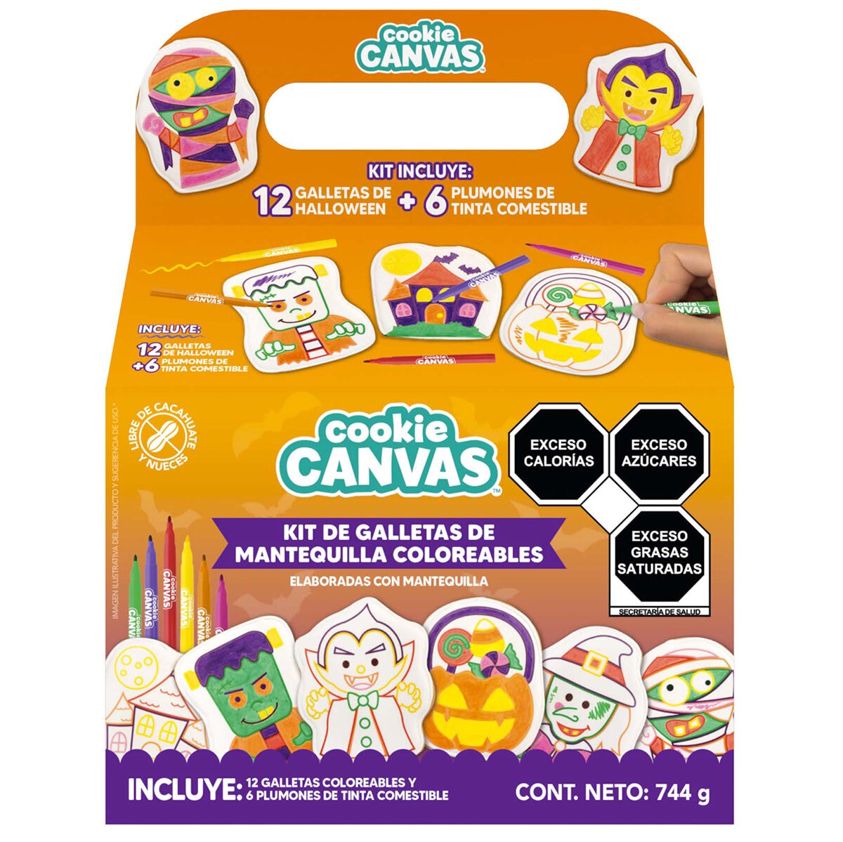 Decocookies Galletas Decoradas a Mano Halloween 744 g