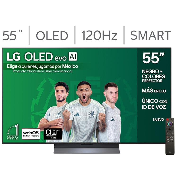 LG Pantalla 55" OLED 4K Smart TV