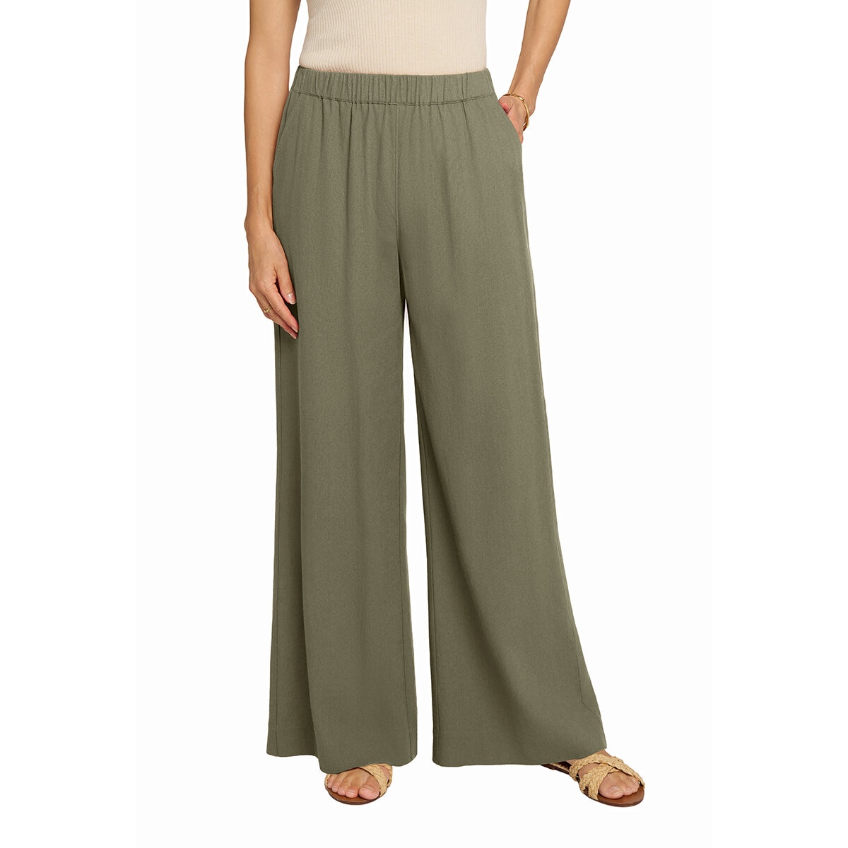 Matty M Pantalones tipo Lino para Dama Varias Tallas y Colores Matty M Pantalones tipo Lino para Dama Varias Tallas y Colores