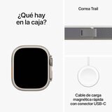 Apple Watch Ultra 2 (GPS + Cellular) Caja de Titanio 49mm con Correa Trail Gris