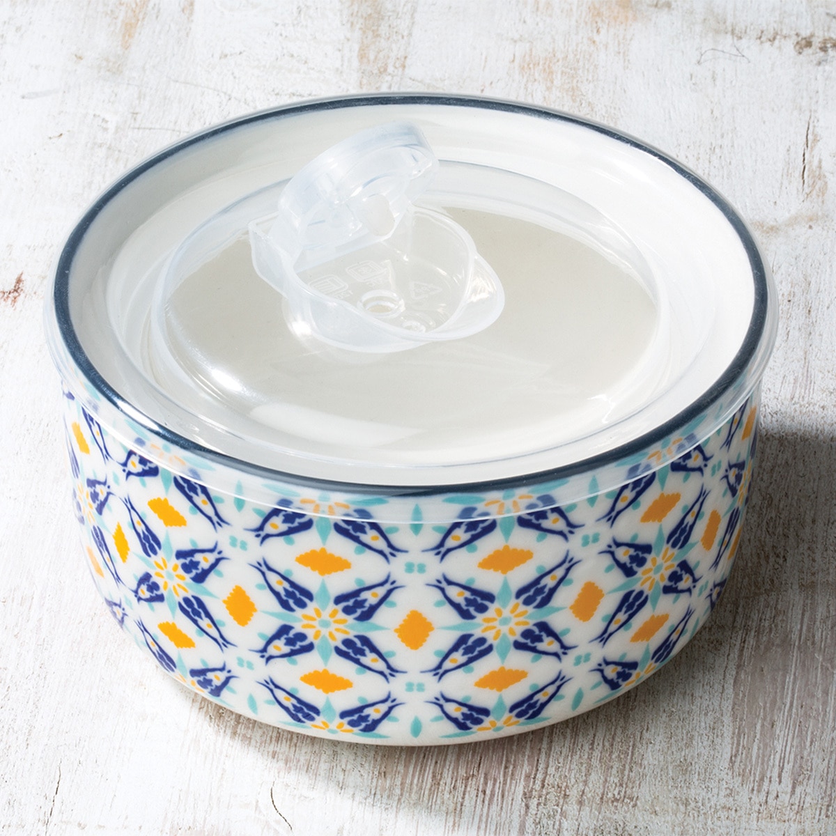 Signature Housewares, Tazones de Cerámica con Tapa, 6 piezas Costco