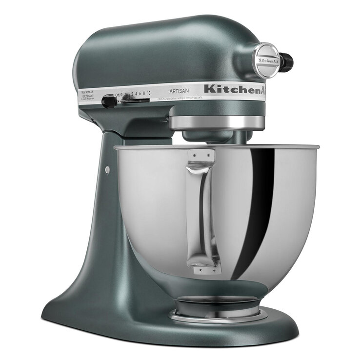 KitchenAid, Batidora Artisan Verde, Tazón de acero inoxidable pulido con asa, 4.7 L, KitchenAid, Batidora Artisan Verde, Tazón de acero inoxidable pulido con asa, 4.7 L,