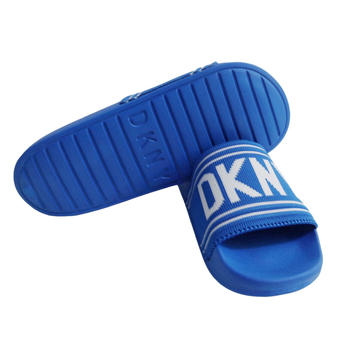 DKNY Sandalia para Dama Azul