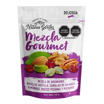 Nature's Garden Mezcla Gourmet de Nueces y Arándanos 737 g