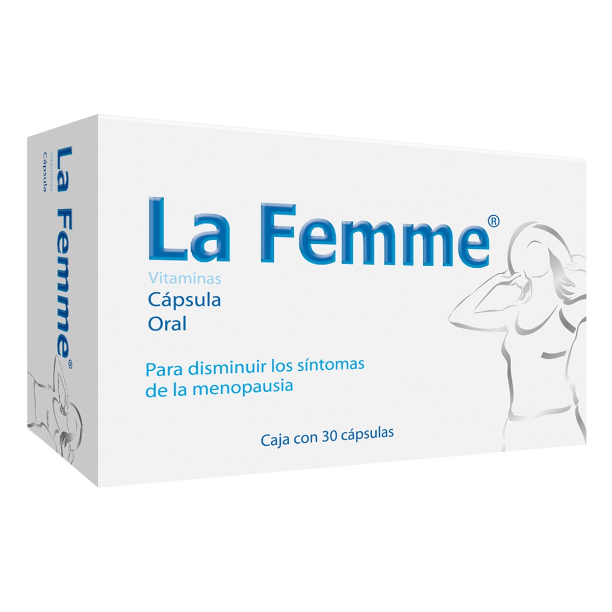 La Femme  3 cajas con  30 cápsulas c/u