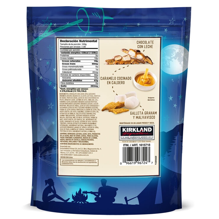 Kirkland Signature Enjambres de S'mores con Caramelo 748 g