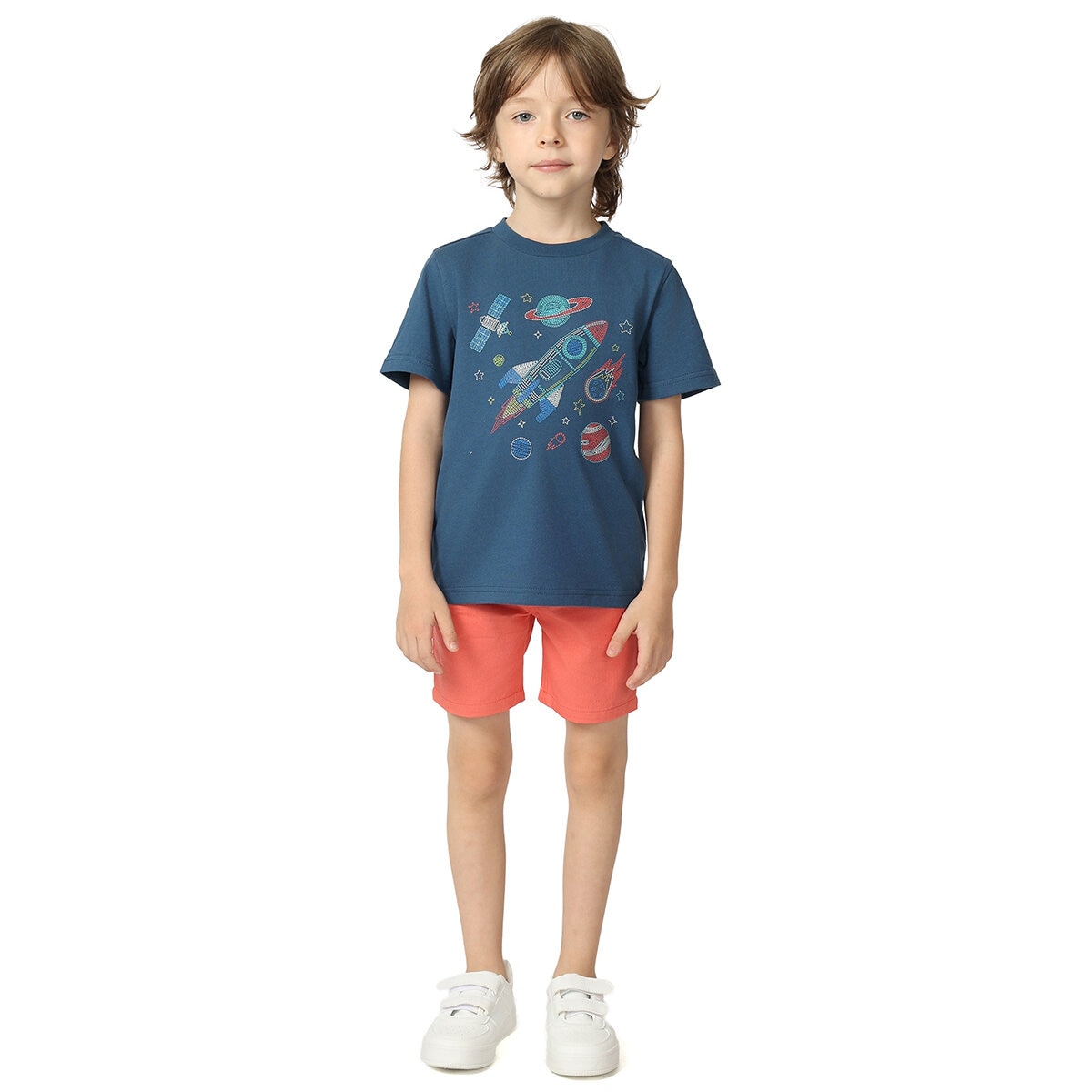 Kids Headquarters Conjunto 4 Piezas para Niños o Niñas Cohete espacial 3 Años