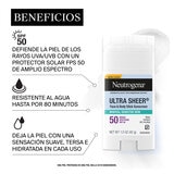 Neutrogena Protector Solar en Barra 2 pzas de 42 g